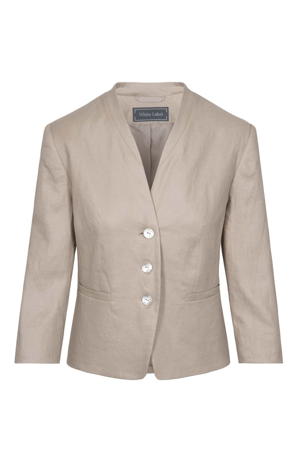 ladies short linen jackets