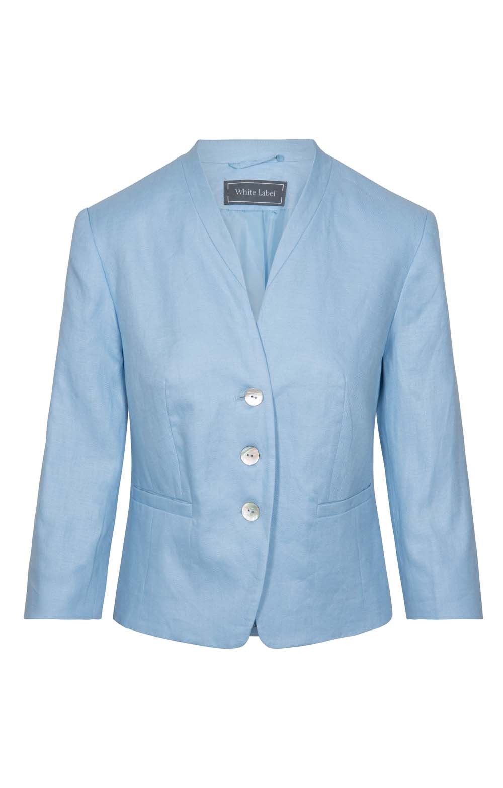short linen jacket ladies