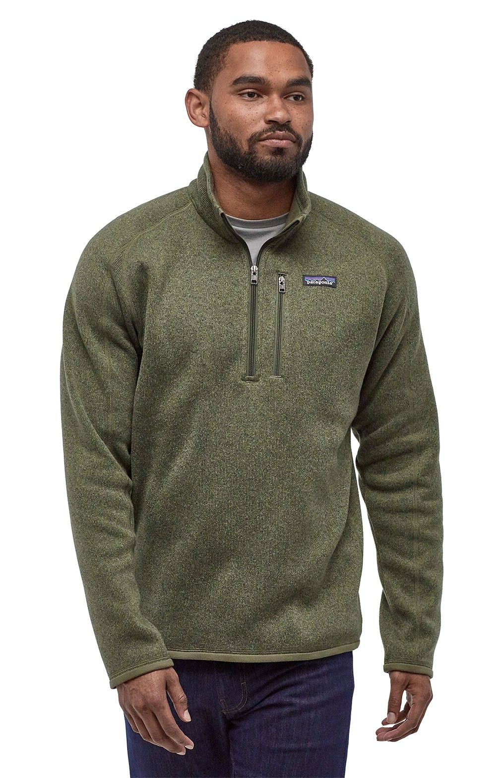 patagonia better sweater industrial green