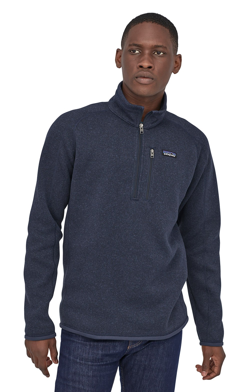 navy better sweater