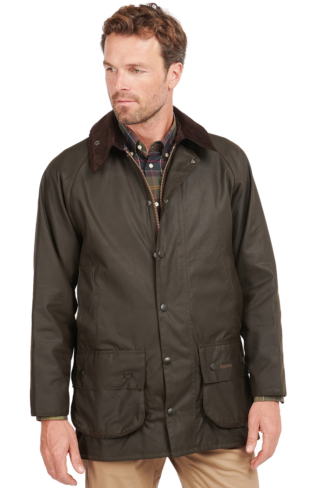 barbour classic beaufort olive