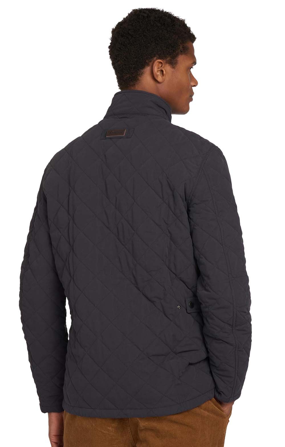 barbour shoveler quilted jacket olive