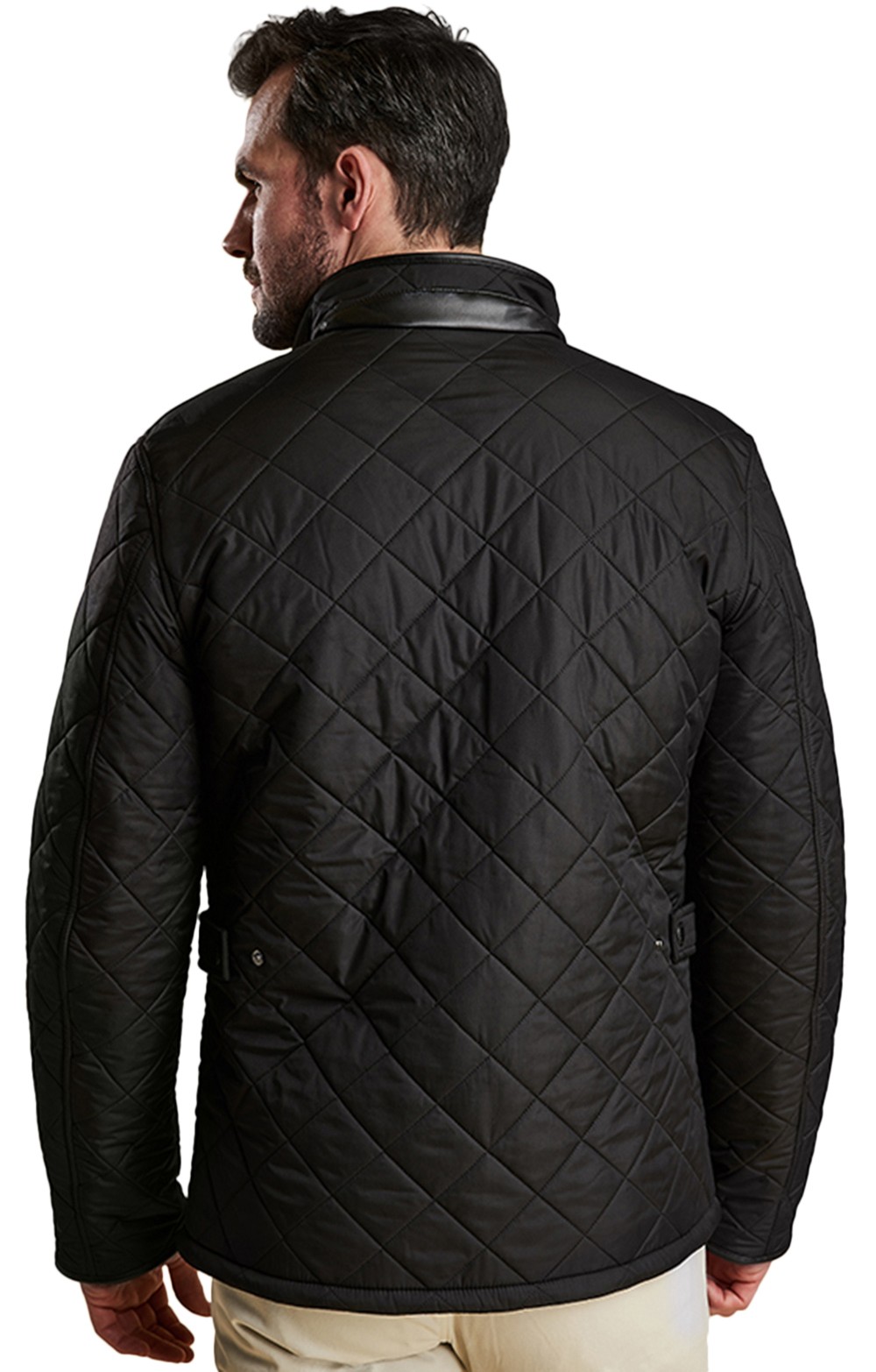 barbour mens powell quilted jacket