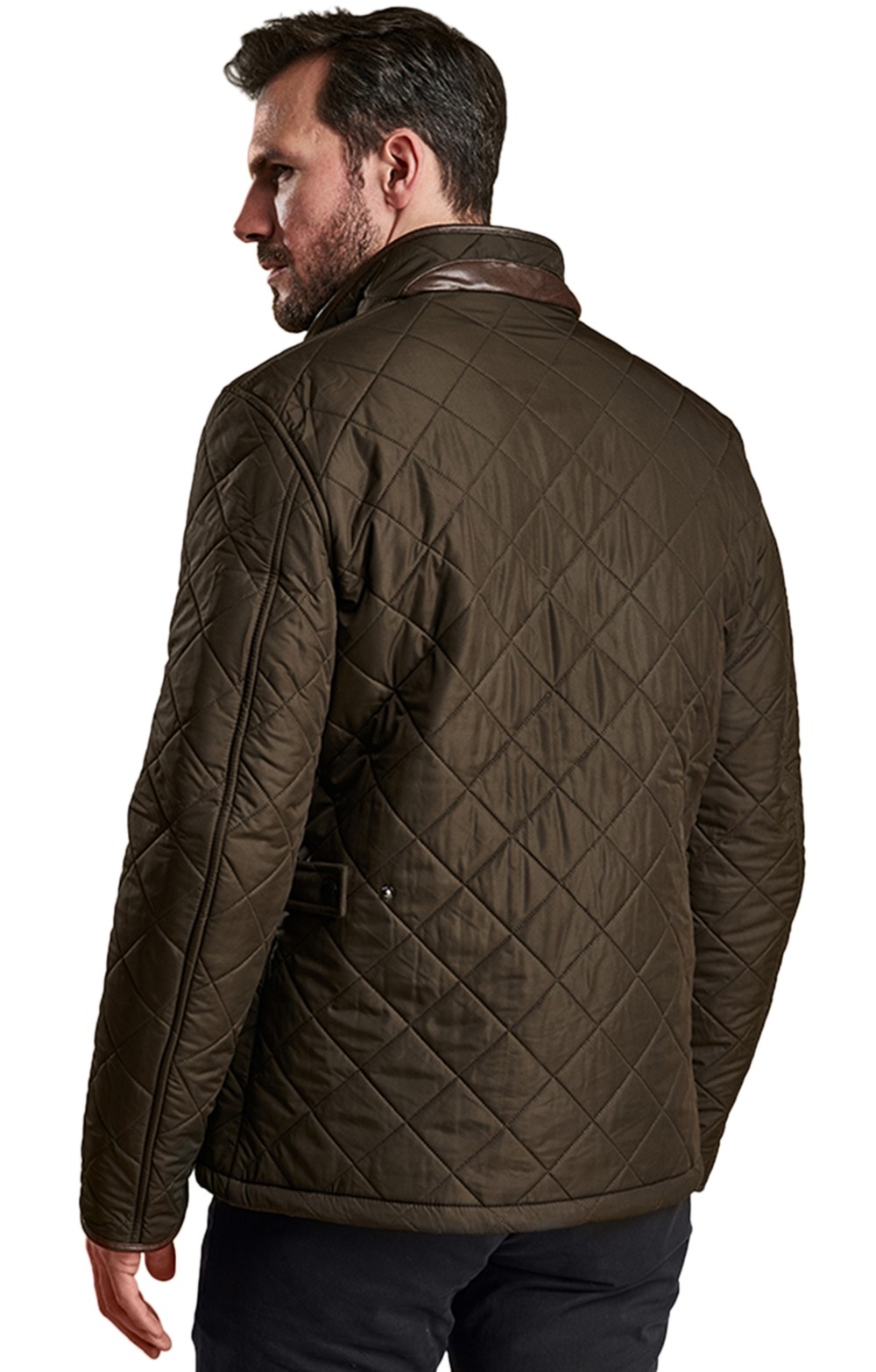 men's barbour powell quilted jacket