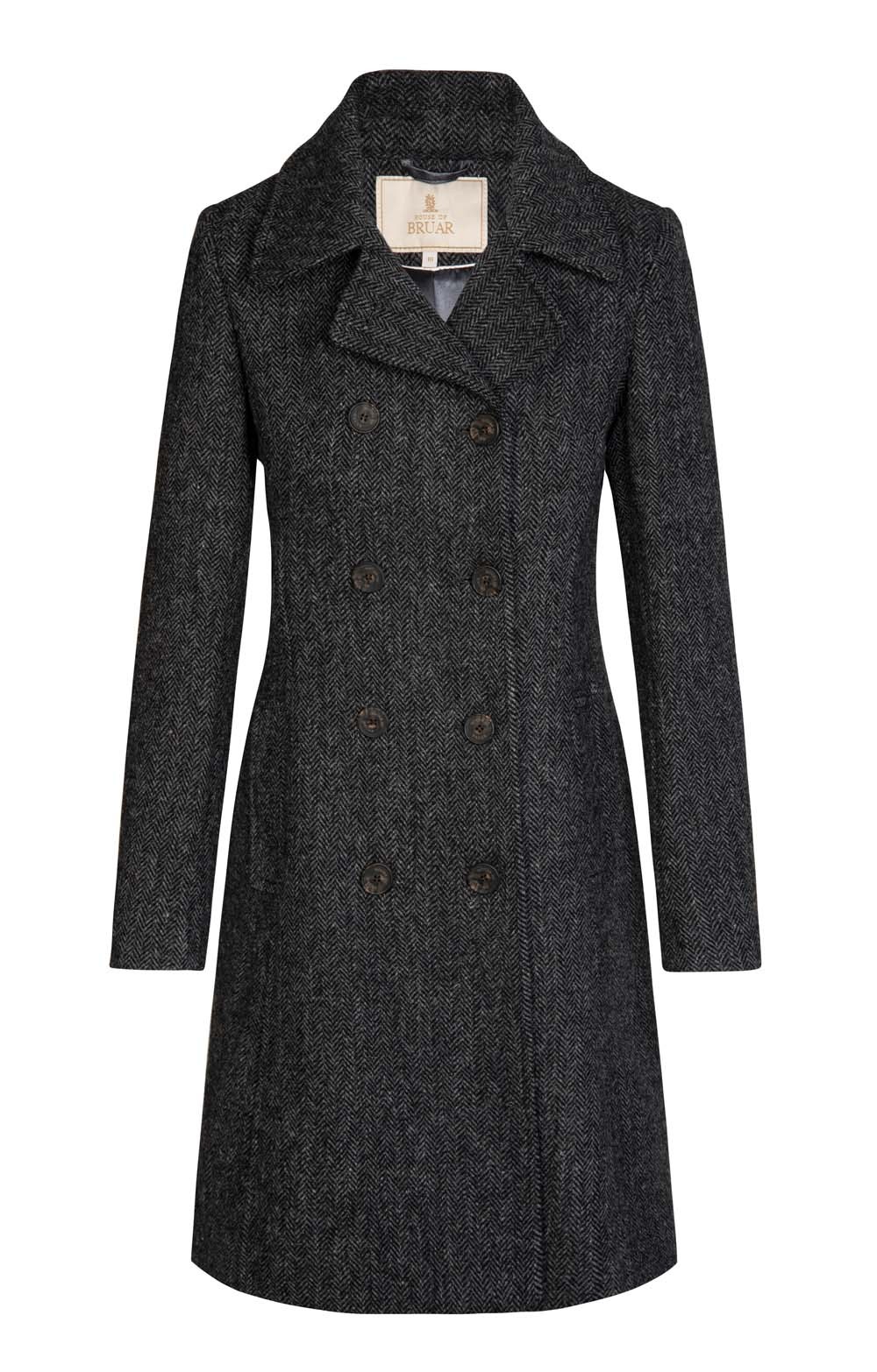 charcoal ladies coat