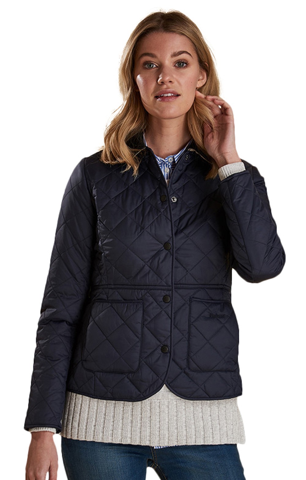 barbour devon quilted jacket womens