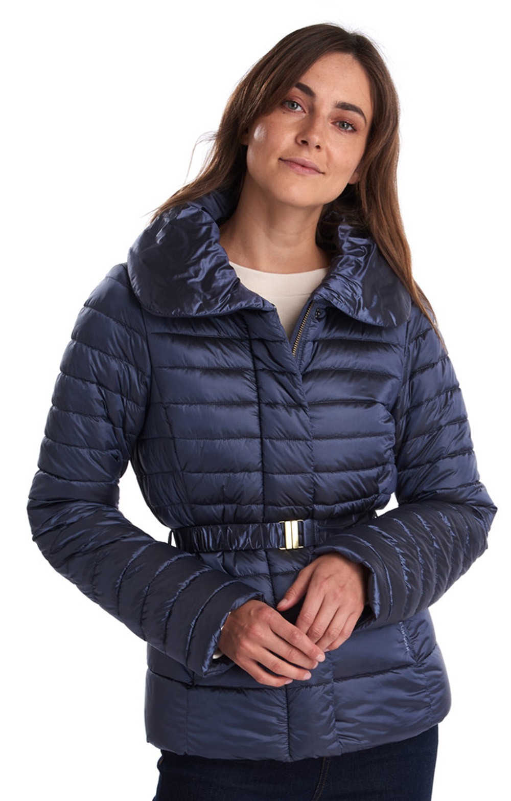 barbour quilted belted ladies jackets