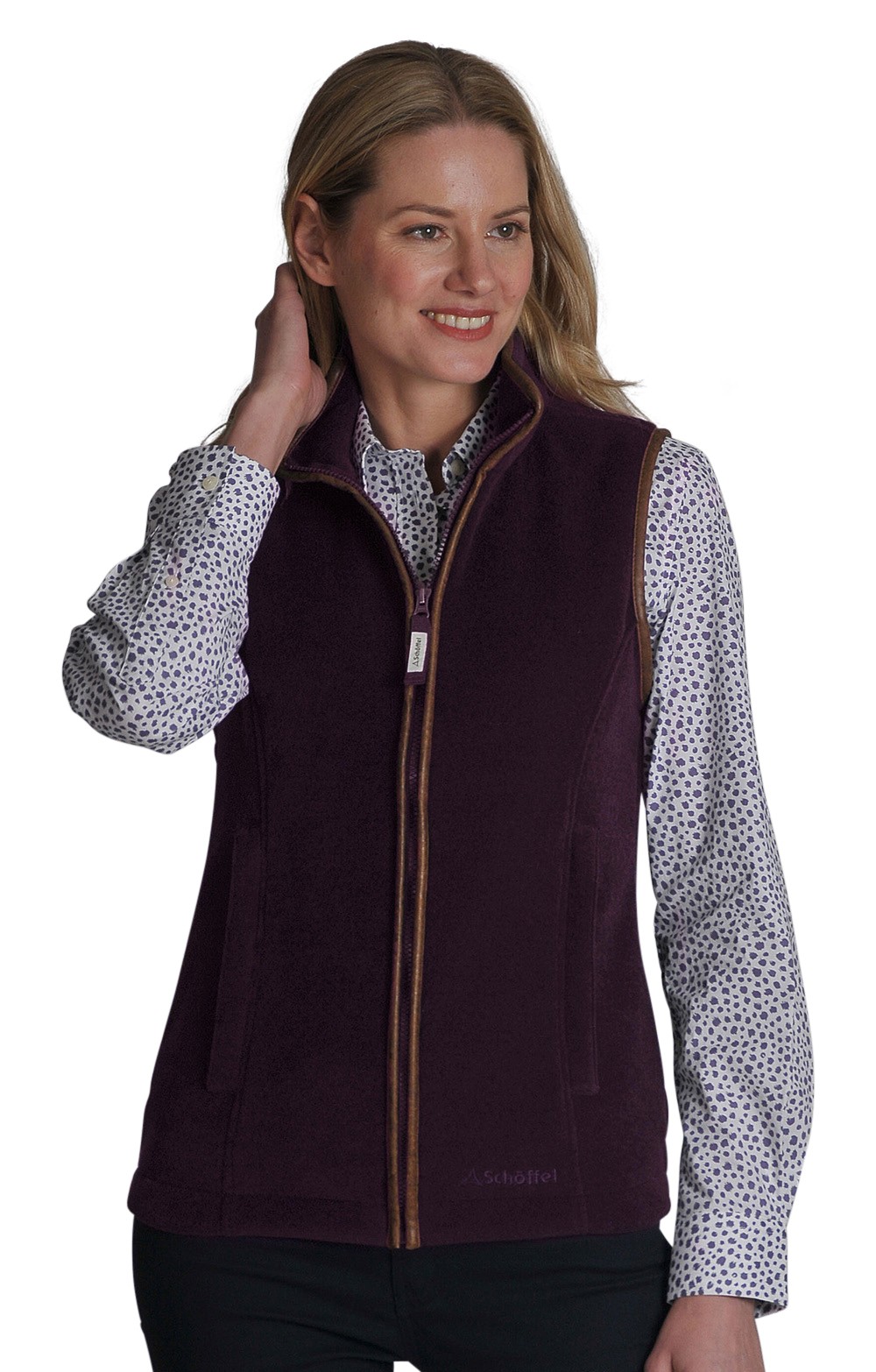 Schoffel Little Lyndon Fleece Gilet Navy