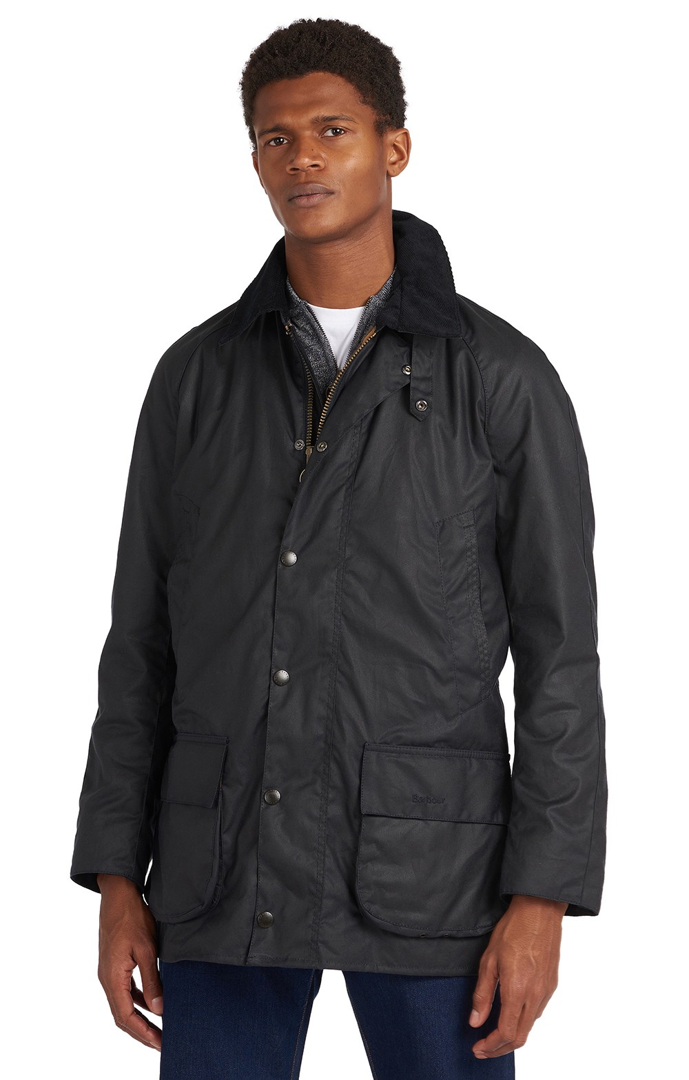 barbour navy jacket mens