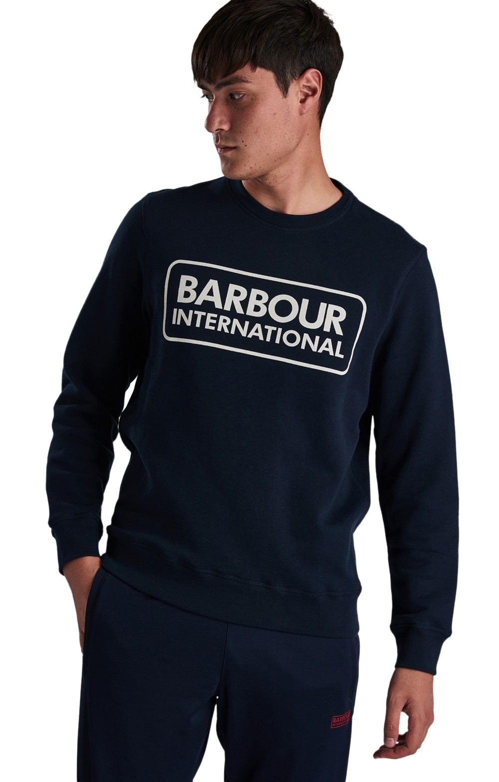 barbour international sweater