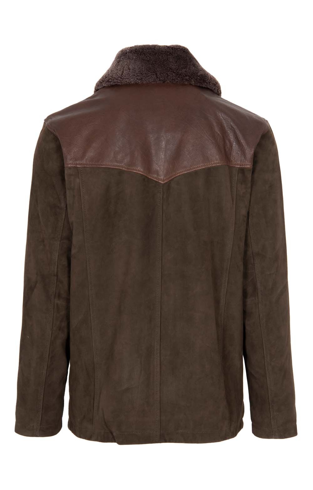 orvis shearling collar bomber jacket
