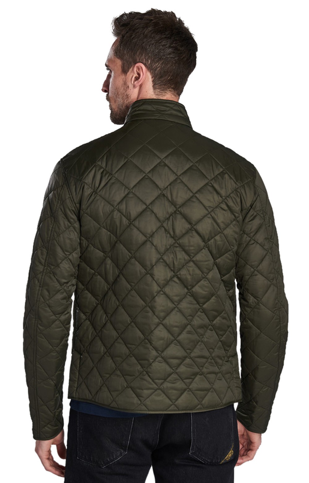 barbour international frame quilted jacket