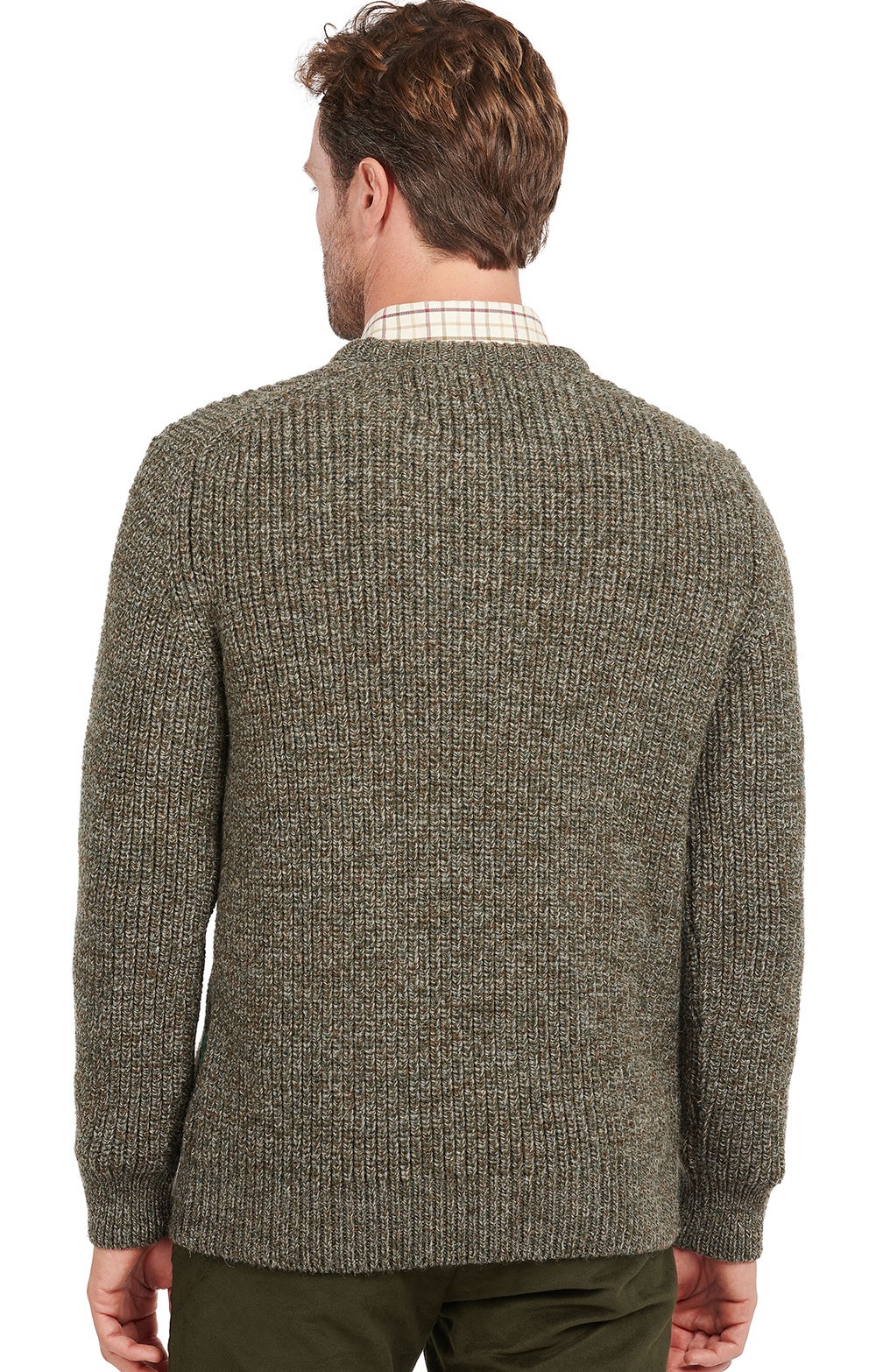 barbour tyne zip neck sweater