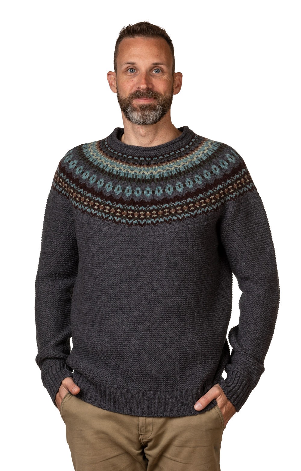  Men's Stoneybrek Sweater, Maple Leaf