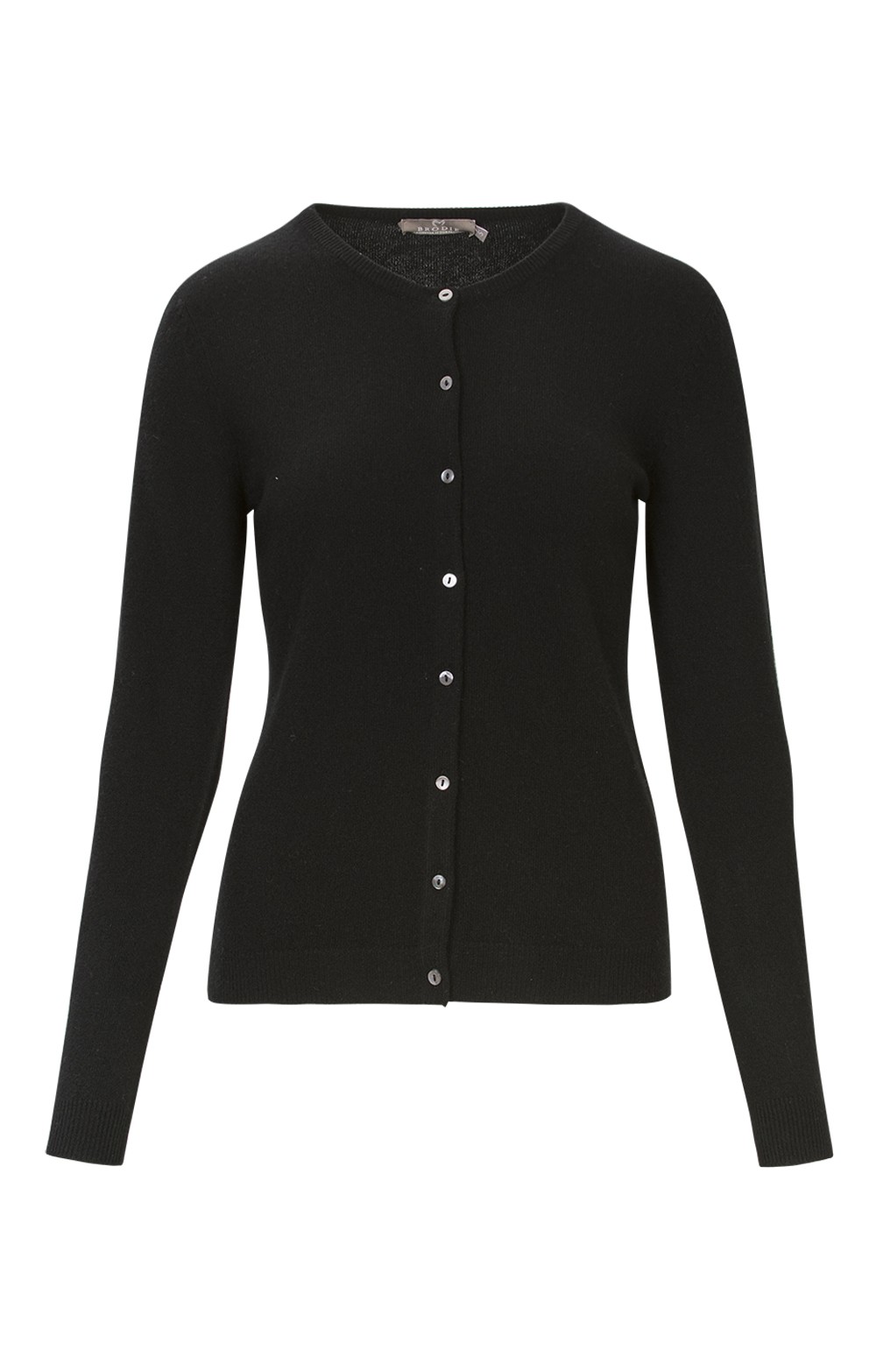 ladies black cashmere cardigan