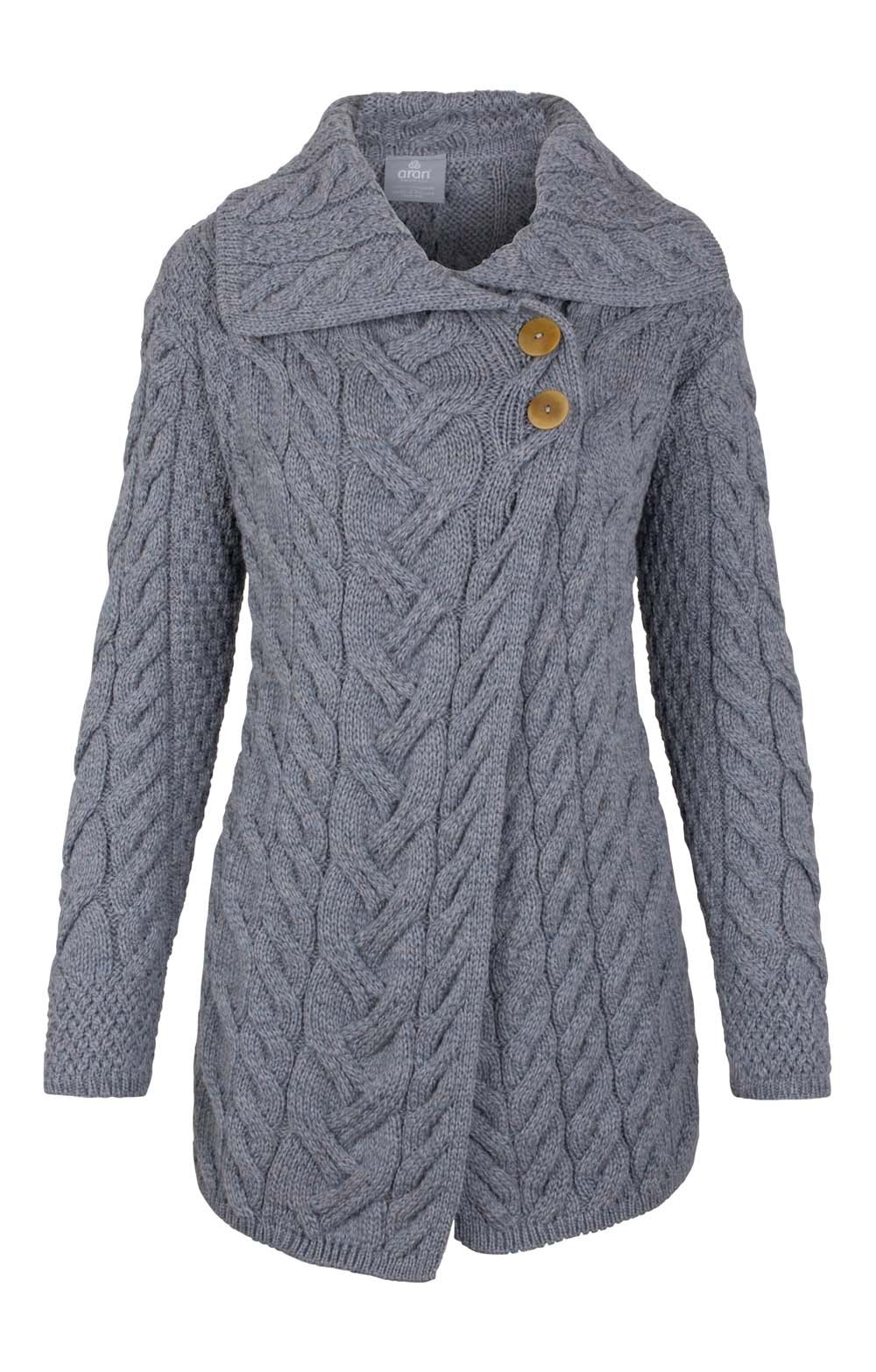 two button cardigan
