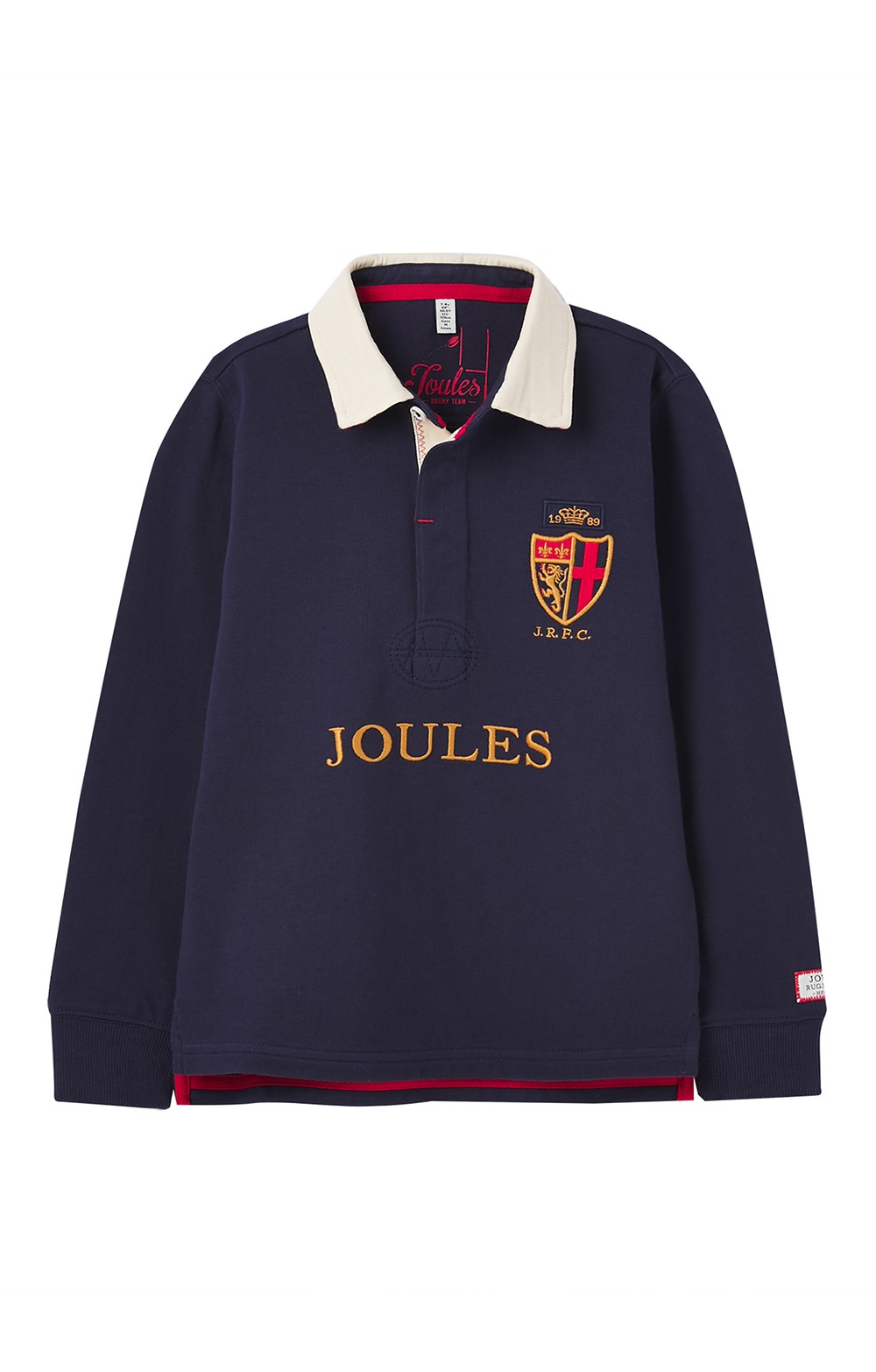 Joules Boys Union Rugby Shirt | 9-10 | Navy