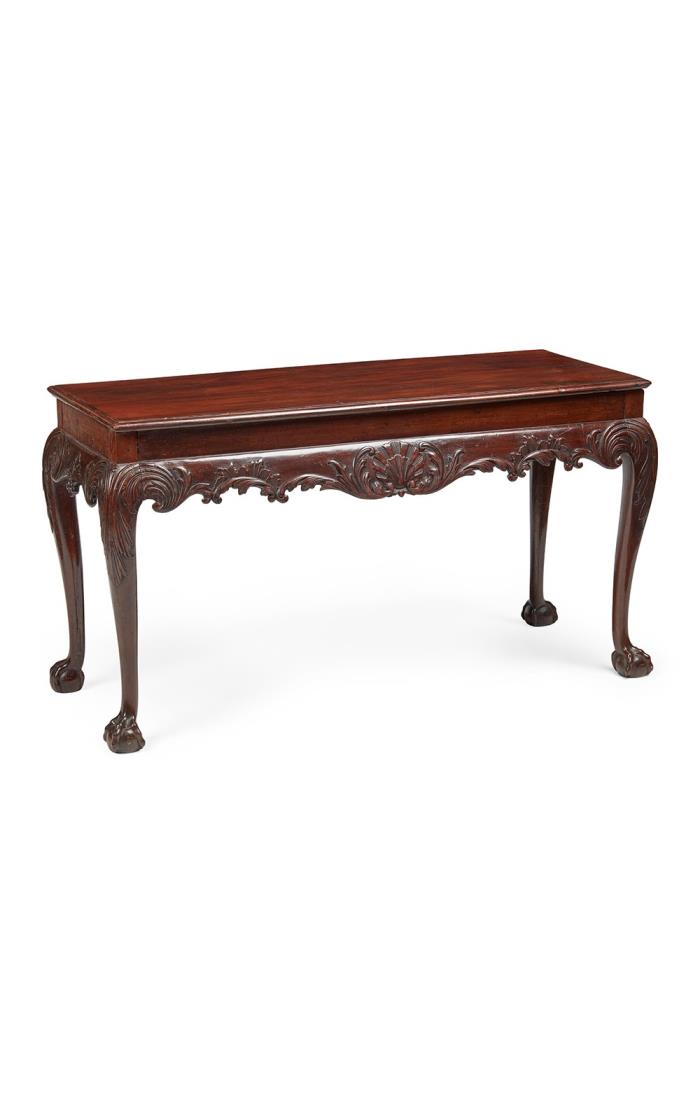 Irish George II Style Mahogany Centre Table Manner James Hicks Dublin 19th Century