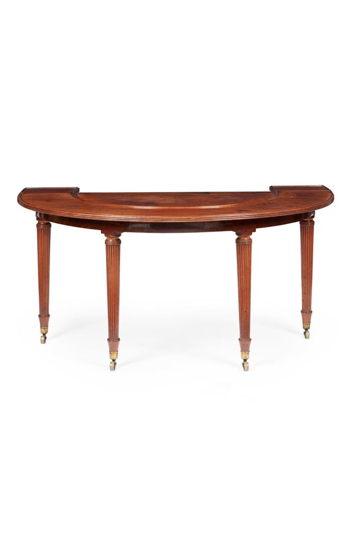Late George III Mahogany Hunt Table Manner Gillows Late 18th Early 19th Century