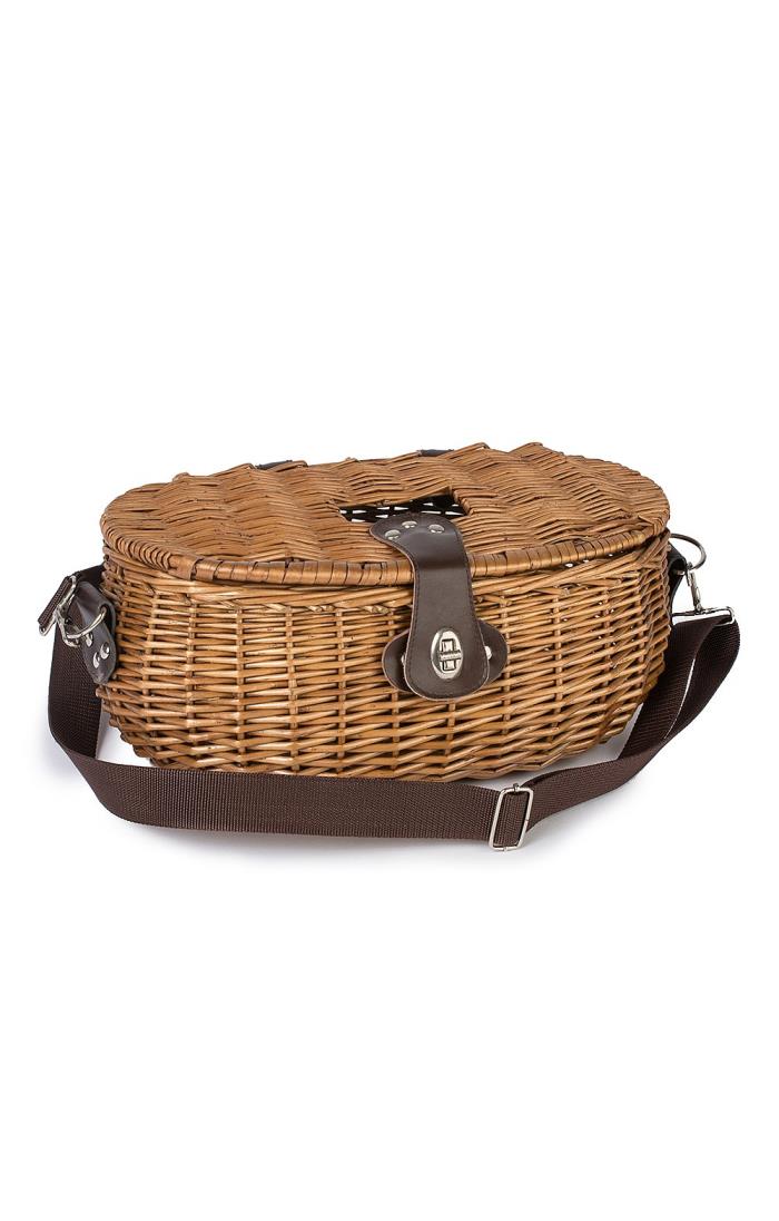 Willow Fishing Creel, Backpack, Or Bike Basket