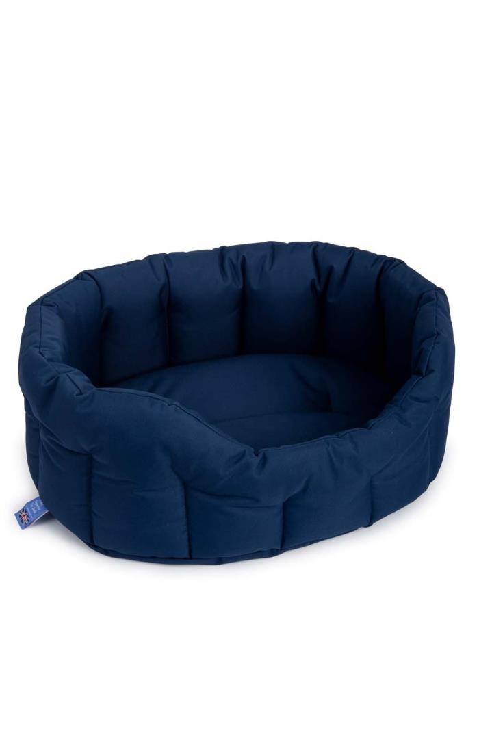 harris tweed dog bed