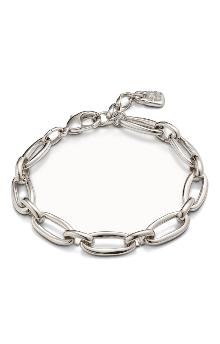 Ladies Uno de 50 Silver Alien Bracelet House of Bruar