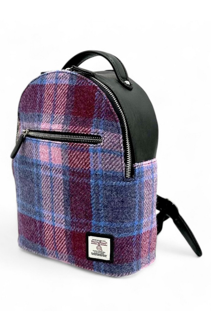 Ladies Harris Tweed® Zip Backpack House of Bruar