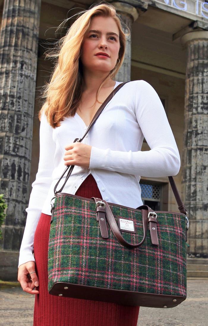 house of bruar harris tweed bags