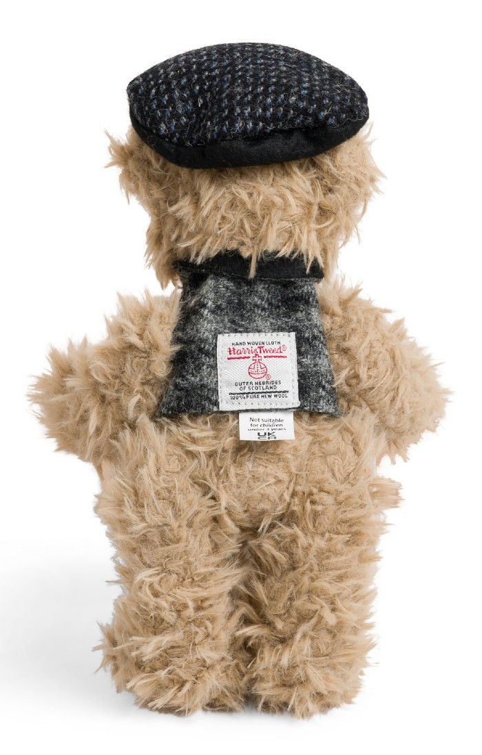25cm Bear Dressed in Harris Tweed® The House of Bruar