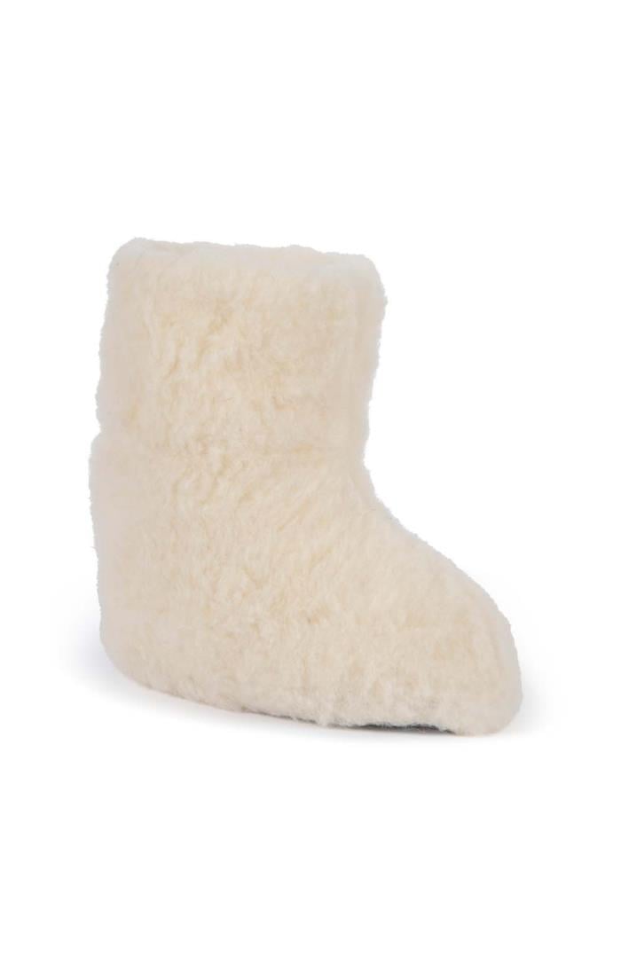Ladies Pure New Wool Tall Slippers – The House of Bruar