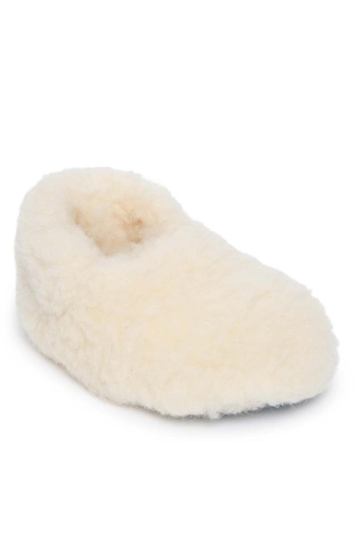 Children's sheepskin sale slippers