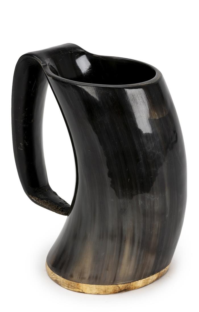 Horn Beer Mug