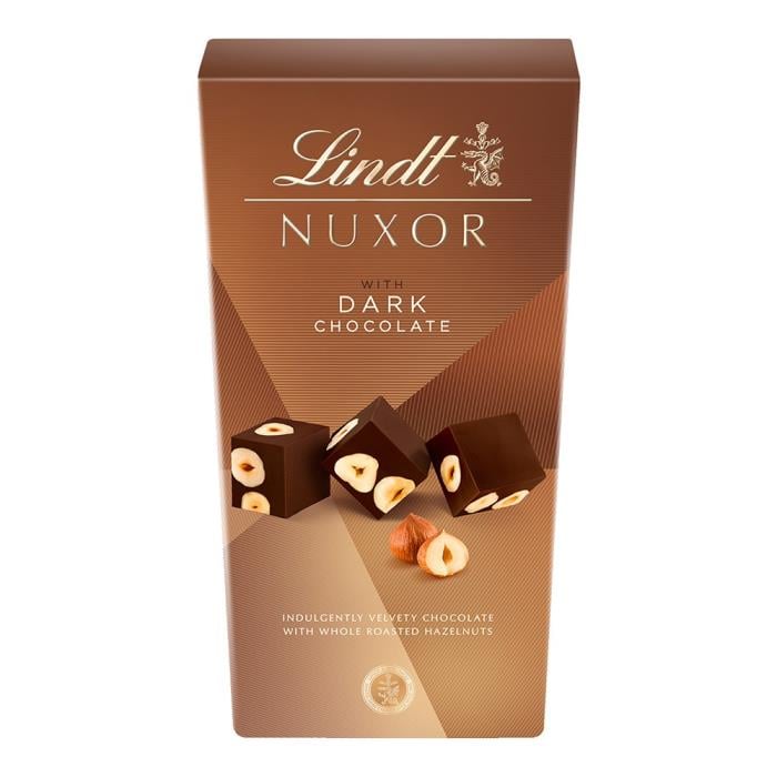 Bouchées chocolat au lait nuxor Lindt - 165g