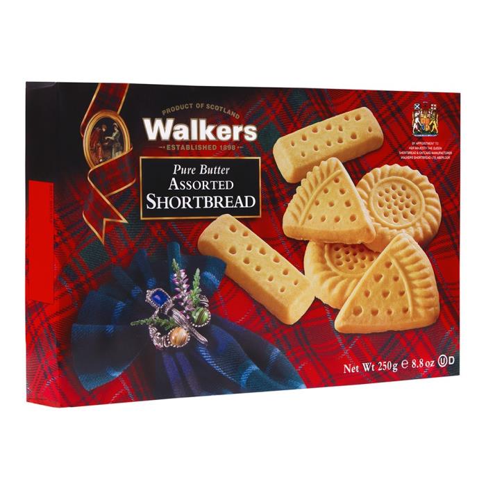 Walkers Shortbread Pure Butter Assortment 250g House of Bruar