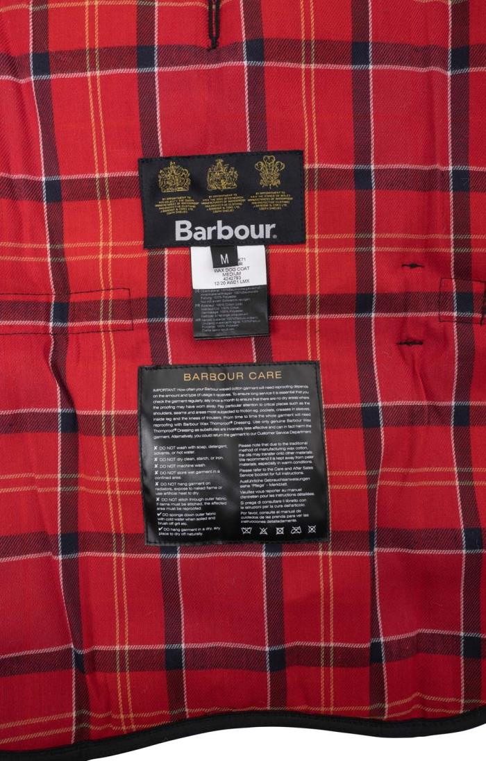 Barbour land rover on sale wax dog coat sand