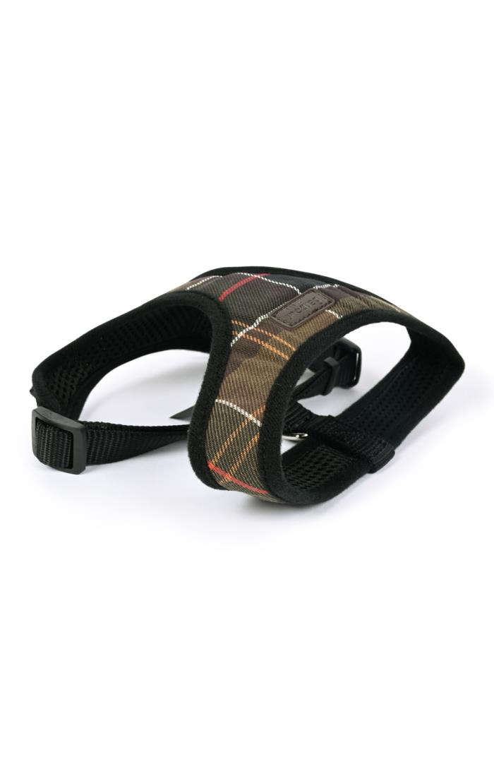 Barbour tartan dog best sale harness
