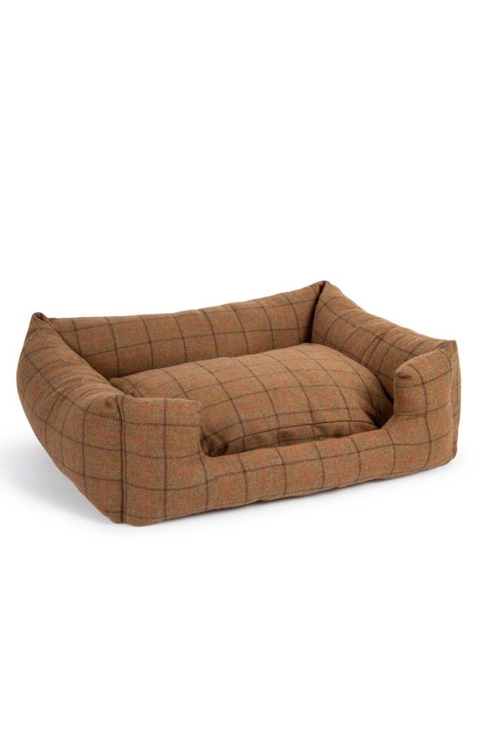 Harris tweed dog bed sale