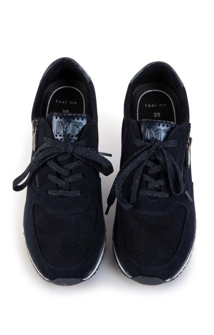 Ladies navy trainers discount