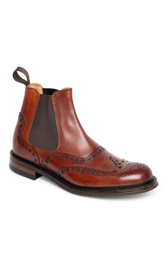 Brogue chelsea boots mens shop