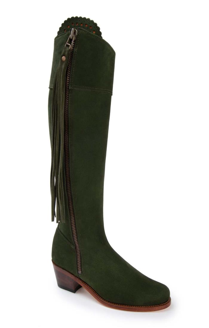 Ladies Suede Riding Boot - House of Bruar