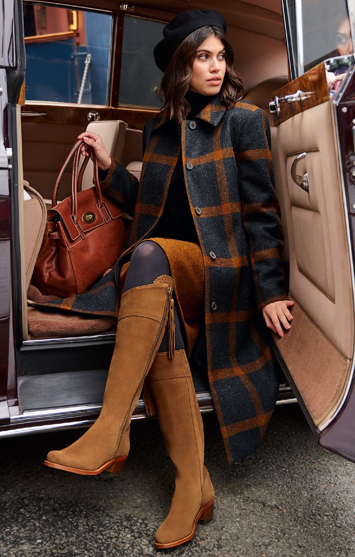 Ladies Suede Riding Boot House of Bruar