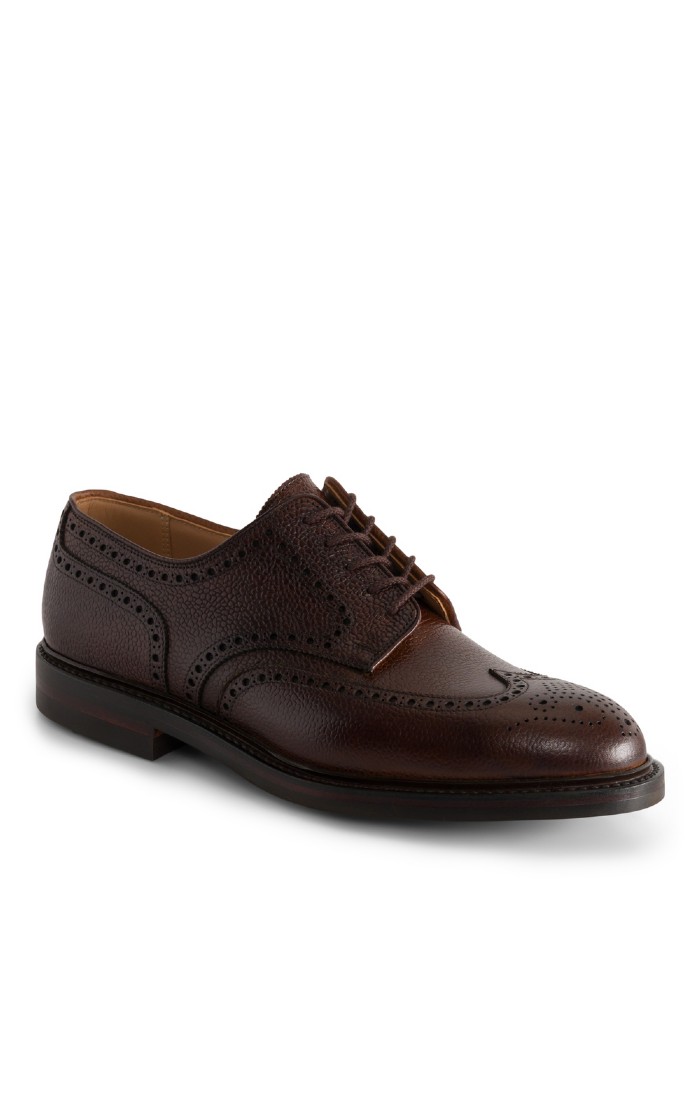 Men's Crockett & Jones Pembroke Shoe, Brown - House of Bruar