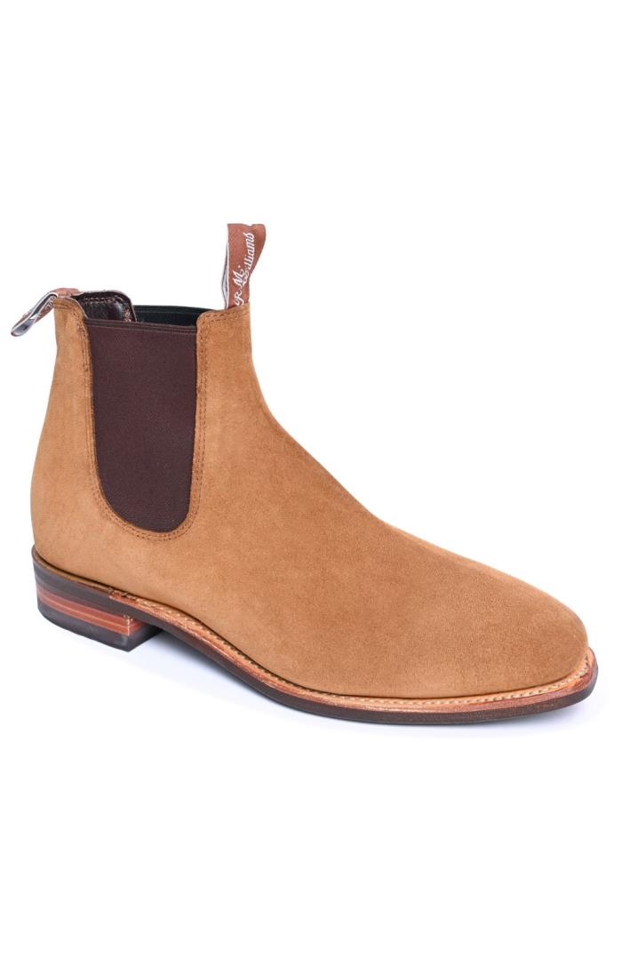 R.M.WILLIAMS Craftsman Leather Chelsea Boots for Men