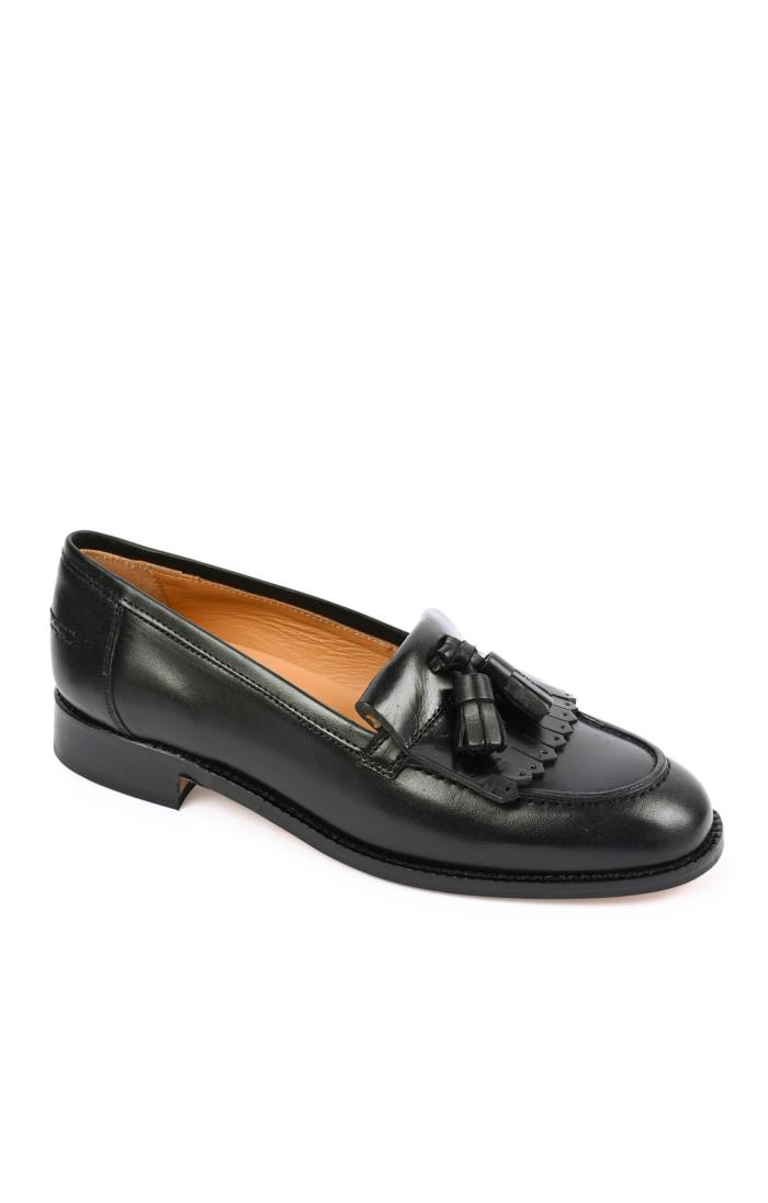 Leather Tassel Loafer - House of Bruar