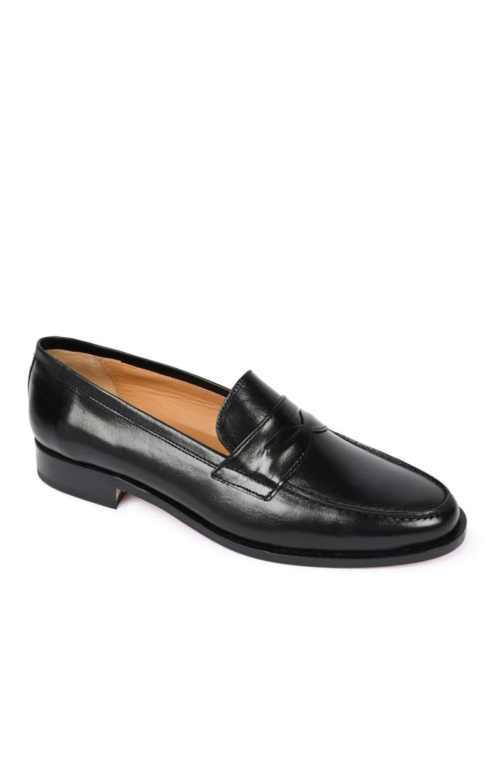 Leather Penny Loafer - House of Bruar