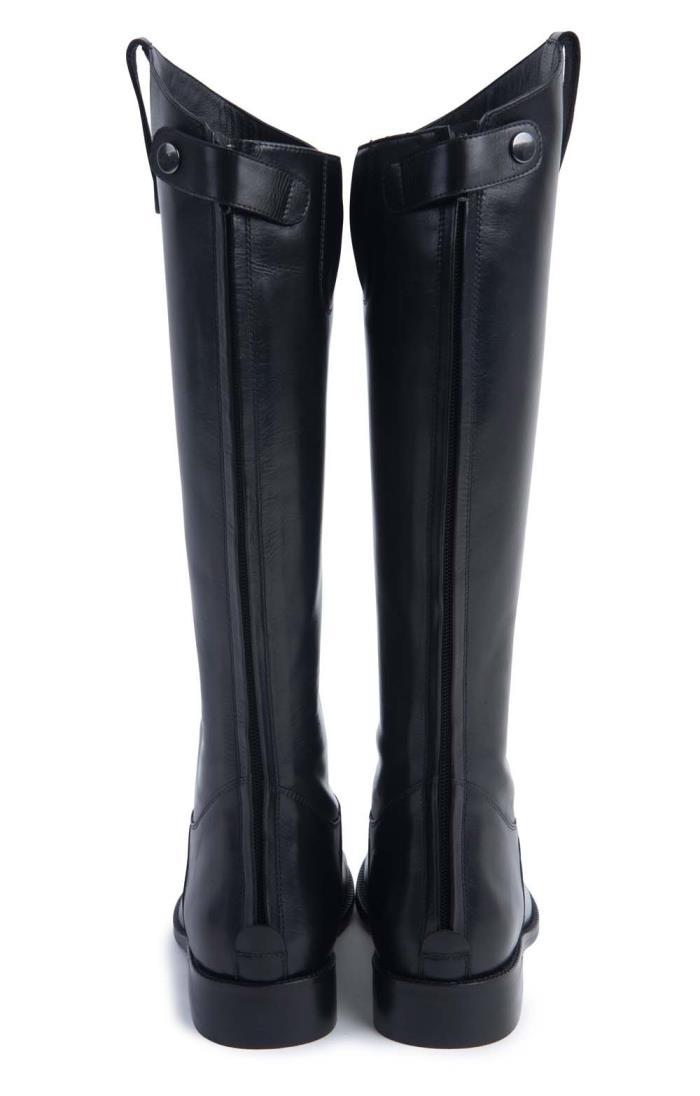 Black leather tall womens boots shop