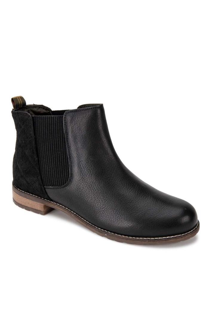 barbour abigail chelsea boot black
