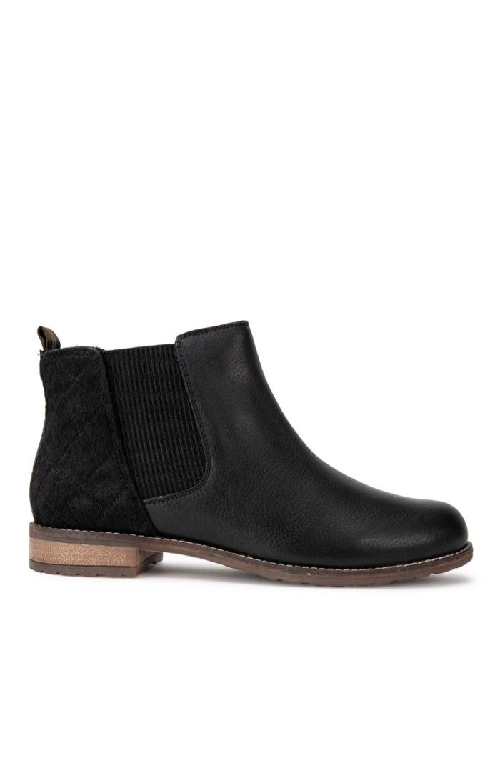 barbour abigail chelsea boot black