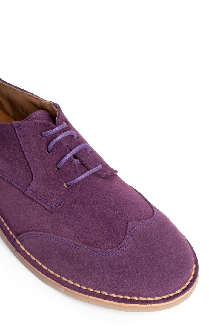 Purple brogues deals
