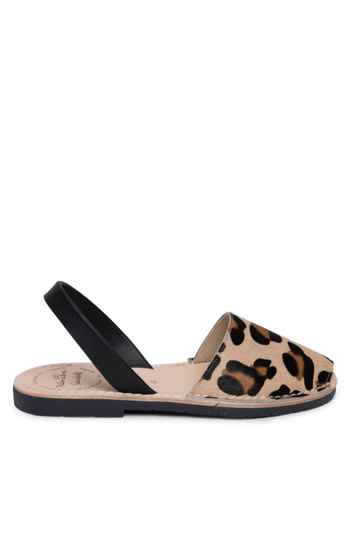 Office animal print sandals sales